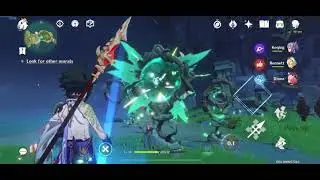 Genshin Impact Golden Apple Archipelago | Hymnal Rings Puzzle (near the center of Minacious Isle)