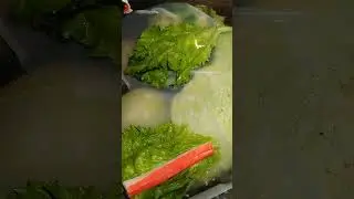 Спринг-роллы с крабовыми палочками и овощами