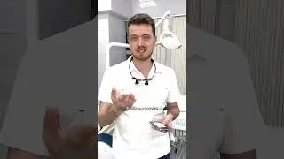 Стоматолог проверяет лайфхак: Как убрать желтизну зубов? #стоматолог #зубы #улыбка