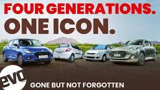 All the generations of the Swift together | Gone But Not Forgotten special | @evoIndia