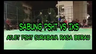 Sabung silahturahim PSHT vs iks ( warga PSHT Surabaya tapi rasa Berau) tebak siapa dia