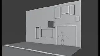 3D Modeling in Blender - Cyberpunk Street Part 1: Blocking