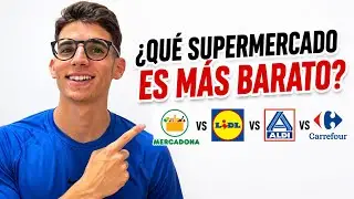 I bought THE SAME things at Mercadona, Lidl, Aldi, and Carrefour… which one is cheaper?