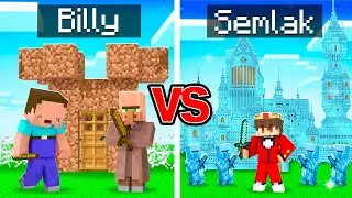 Billy Arm vs Semlaki Reich KÖNIGREICH Bau Challenge in Minecraft