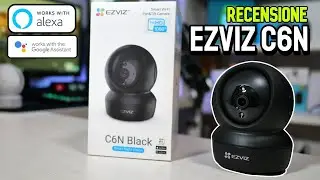 MIGLIORE TELECAMERA WIFI INTERNO: Recensione EZVIZ C6N