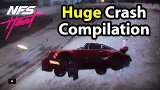 Huge Crash Compilation in NFS Heat