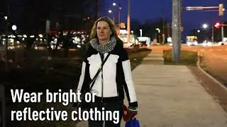 Be visible, be seen.