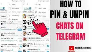 How To Pin And Unpin Chat Messages On Telegram (Groups, Channels etc)