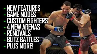UFC 4: 10 THINGS YOU NEED TO KNOW! (Career Mode, New Arenas, Game Modes, Improvements & More)