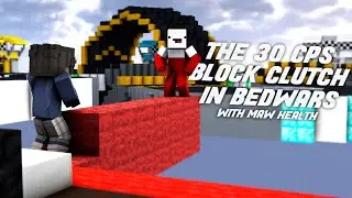 The 30CPS Block Clutch in Bedwars | Fastest Bridging Method? (Handcam)