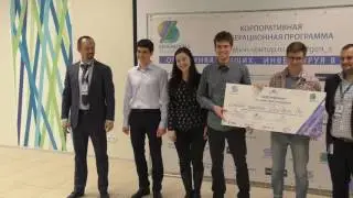 Награждение лучших проектов трека LifeScience