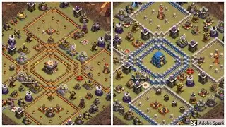 How to 3 Star the Island base (box base) at TH11 and TH12 (3 ways)