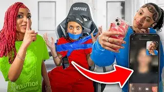 OVERPROTECTIVE BROTHER CATCHES SISTER ON THE PHONE WITH HER BOYFRIEND, He Instantly  Regrets It