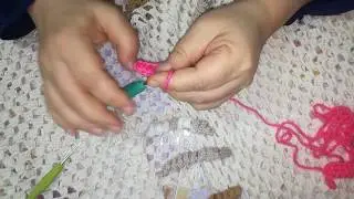 غرزة العمود بدون سلسله (2|1) | اشغال يدويه | تعليم الكروشيه | crochet