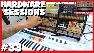 Hardware Session #33 | Arturia Keystep Pro, Korg Volca Bass, FM, Drum, and Keys + Nu:Tekt NTS-1