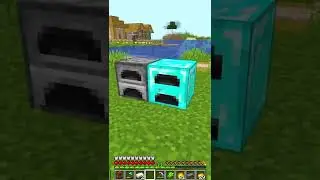 I crafted a Minecraft diamond furnace - All the mods 7 #5 #shorts