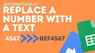 Automatically validate and replace a number with a reference or text in Google SHEETS
