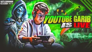 FINALLY NEW UPDATE A GAYA @youtubegarib | |  BGMI LIVE STREAM | YouTube GARIB #bgmilive #rushHU