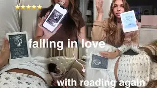 falling in love with reading again | spoiler free reading vlog
