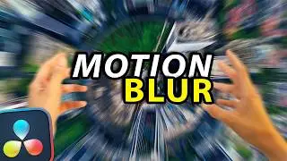 How to use Motion Blur in Davinci Resolve 💪