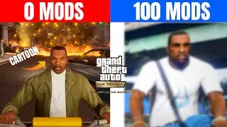 I installed 100+ Mods 😱 In GTA San Andreas Defenitive Edition LIVE!!!