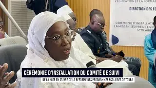 Cérémonie d’installation du comité de suivi de la mise en œuvre de la réforme des programmes sco
