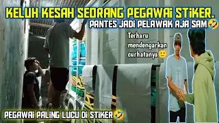Mengintrogasi pegawai dari HDR Stiker, paska Stiker di Karoseri Santoso Putra.