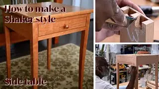How to make a Shaker side table.