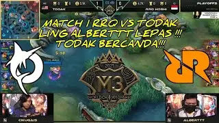 GAME 1 DARI RRQ VS TODAK M3 WORLD CHAMPIONS