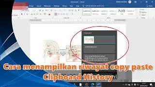 Cara menggunakan Clipboard History, Riwayat copy paste