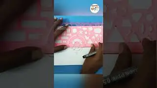 simple insect shapes drawing #drawing #insects #shapes #shorts #shortvideo #short #simple #draw