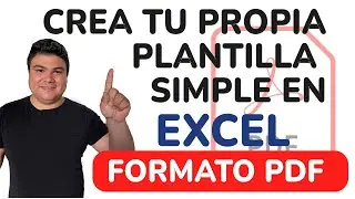 👉Cómo crear un formato de factura en Excel fácil, rápido y en PDF