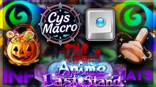 How To Macro The *NEW* HALLOWEEN EVENTS With CYS Macros And TinyTask In Roblox Anime Last Stand!