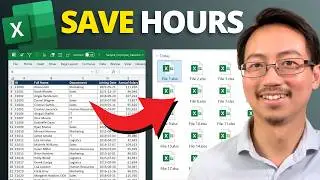 How to Split Excel Sheets into Separate Files