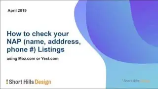 Google Citations for Local SEO - Check and Verify your NAP Listings