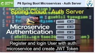 Auth Service | Spring boot authentication microservice example | JWT Token | Spring Security in Eng.