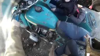 Покатухи на УРАЛЕ с коляской
