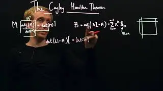 Proving the Cayley Hamilton Theorem
