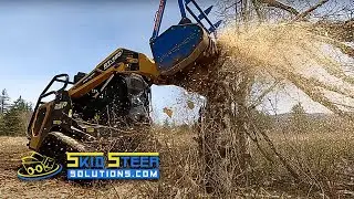 POWERFUL Promac Skid Steer Drum Mulchers | Skid Steer Solutions