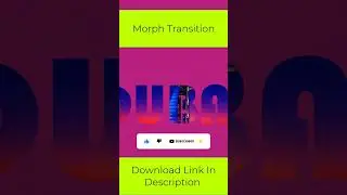 Make easy PowerPoint Presentation With Morph Transition 💡