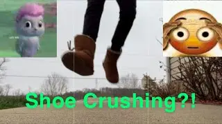 Shoe Crushing Asmr | Satisfying | Funny |🌵🌸🤪
