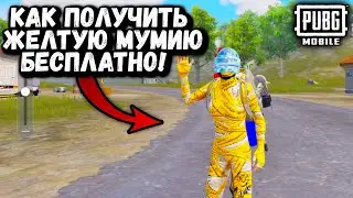 КАК БЕСПЛАТНО ПОЛУЧИТЬ Жёлтую МУМИЮ в ПАБГ Мобайл! | ПУБГ Мобайл | PUBG Mobile