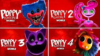 Poppy Playtime Chapter 1 2 3 & 4 Full Gameplay Walkthrough No Commentary | Poppy Playtime Game #58