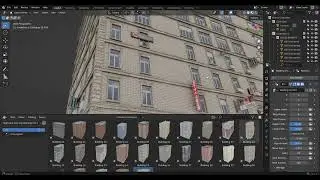 Night and Day Procedural City Buildings for Blender