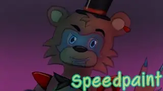 Glamrock Freddy [SpeedPaint]