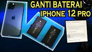 Baterai bengkak ya ganti saja bh jadi 100% !! emang bisa ?? iPhone 12 Pro Battery Replacement