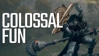 Golem halberd TWINBLADE TALISMAN synergy (Not TOO impractical!)