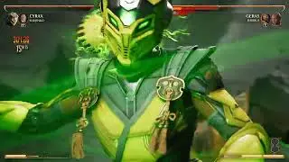 Cyrax 82% Biggest Midscreen Combo MK1 No Kameo