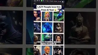 Lazy People Love This FREE AI Tool! It's like Canva, ChatGPT, Adobe, Google Doc and Midjourney had a