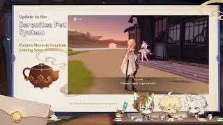 We can meet Paimon in Serenitea Pot | Genshin Impact 2.3